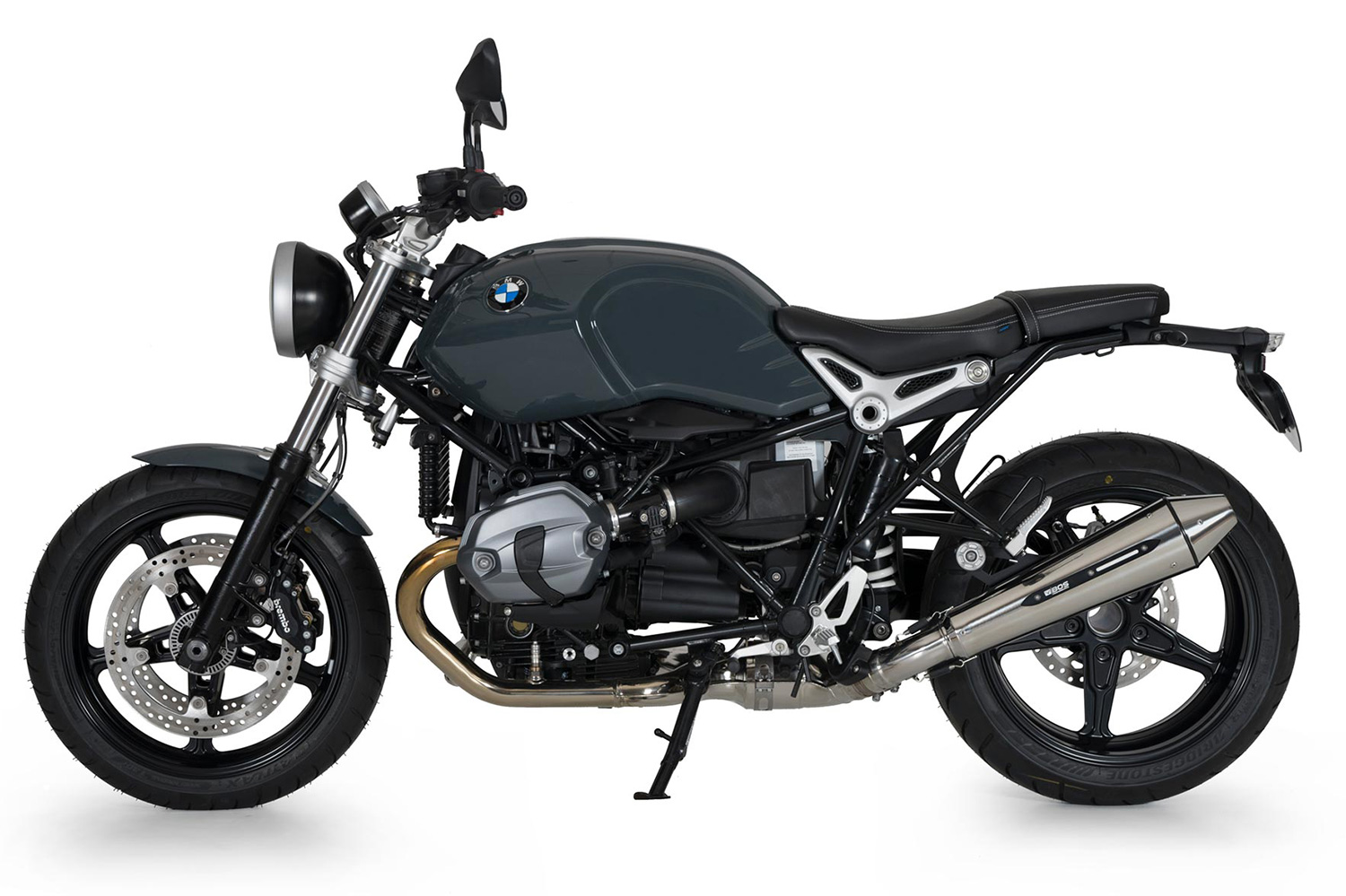 Silenciador trasero BOS Slip-On R nineT «Taper» (EURO 4)