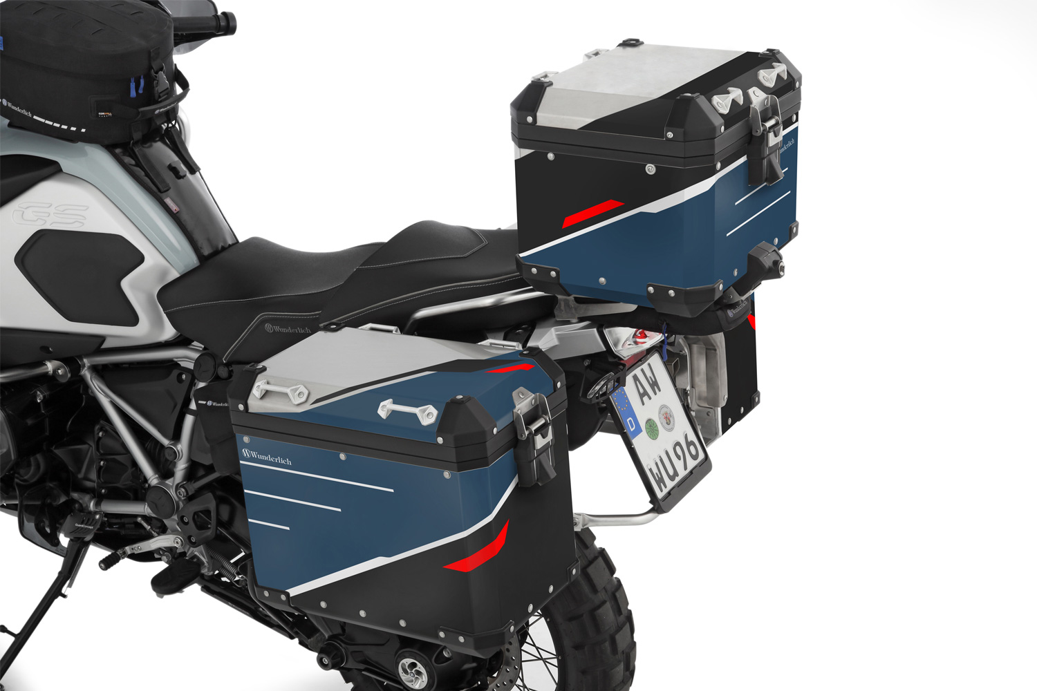 Película decorativa Wunderlich para Topcase de aluminio BMW
