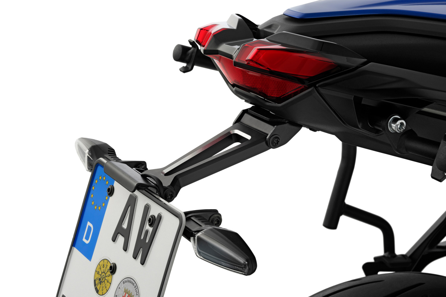 Wunderlich number plate holder R 1300 R + RS (with central tail light)