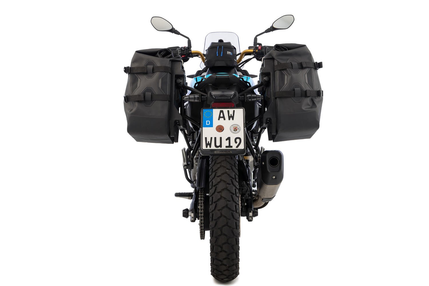 Wunderlich X-Gepäcksystem Seitentaschen Waterproof mit Träger F 450 GS