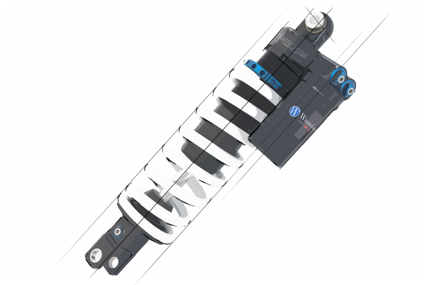 Wunderlich Suspension Federbein S4 + HPA