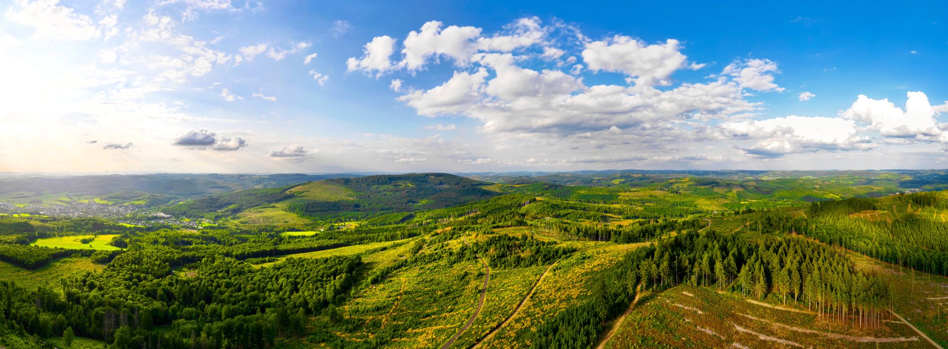 Panorama Rothaargebirge im Sauerland