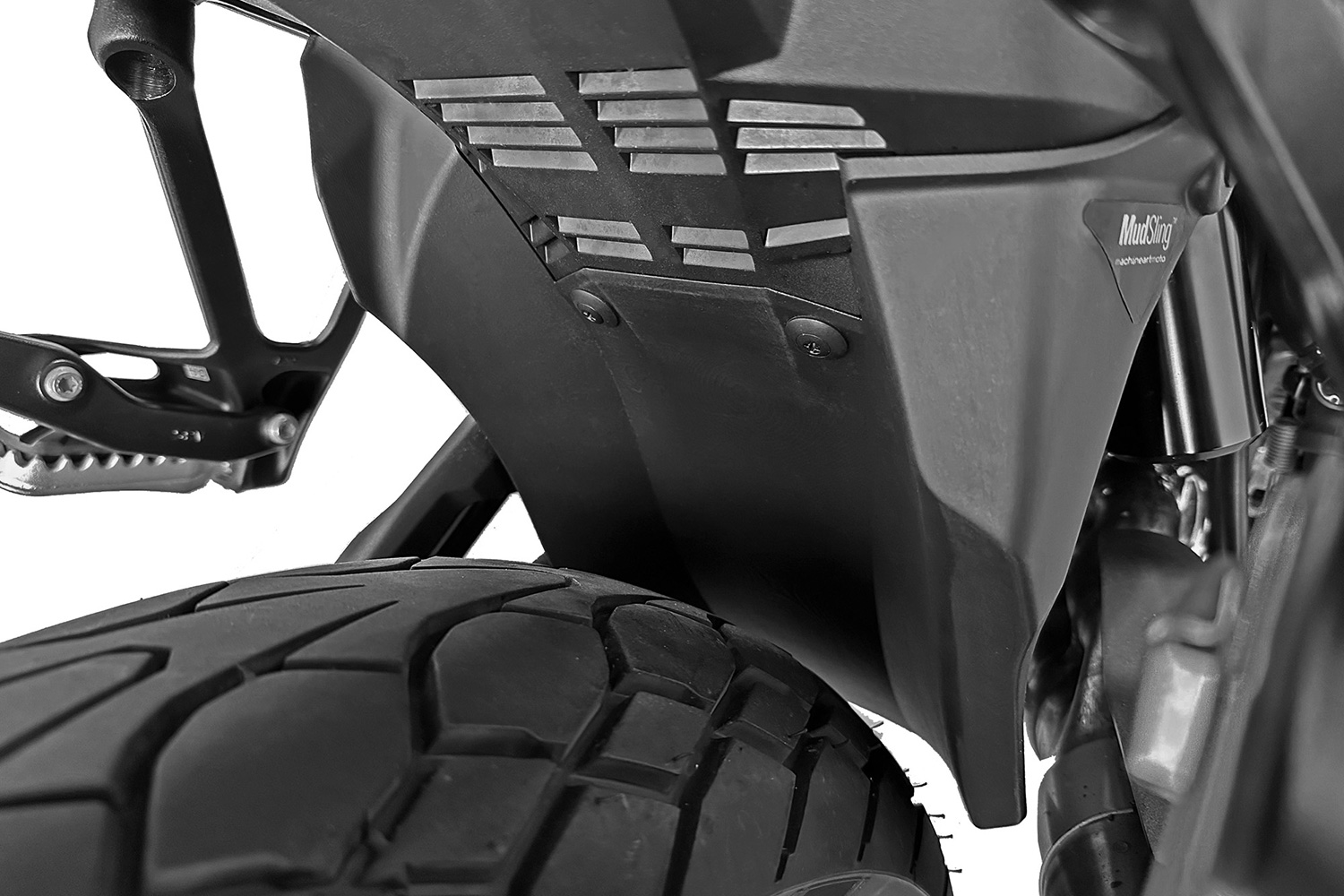 Garde-boue Roue Arrière Pour BMW R1300GS 2024-2025 – Noir, ABS – Protection Boue, Eau, Gravier