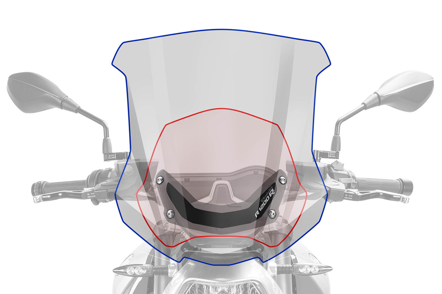 Wunderlich windshield MARATHON R 1200 R LC