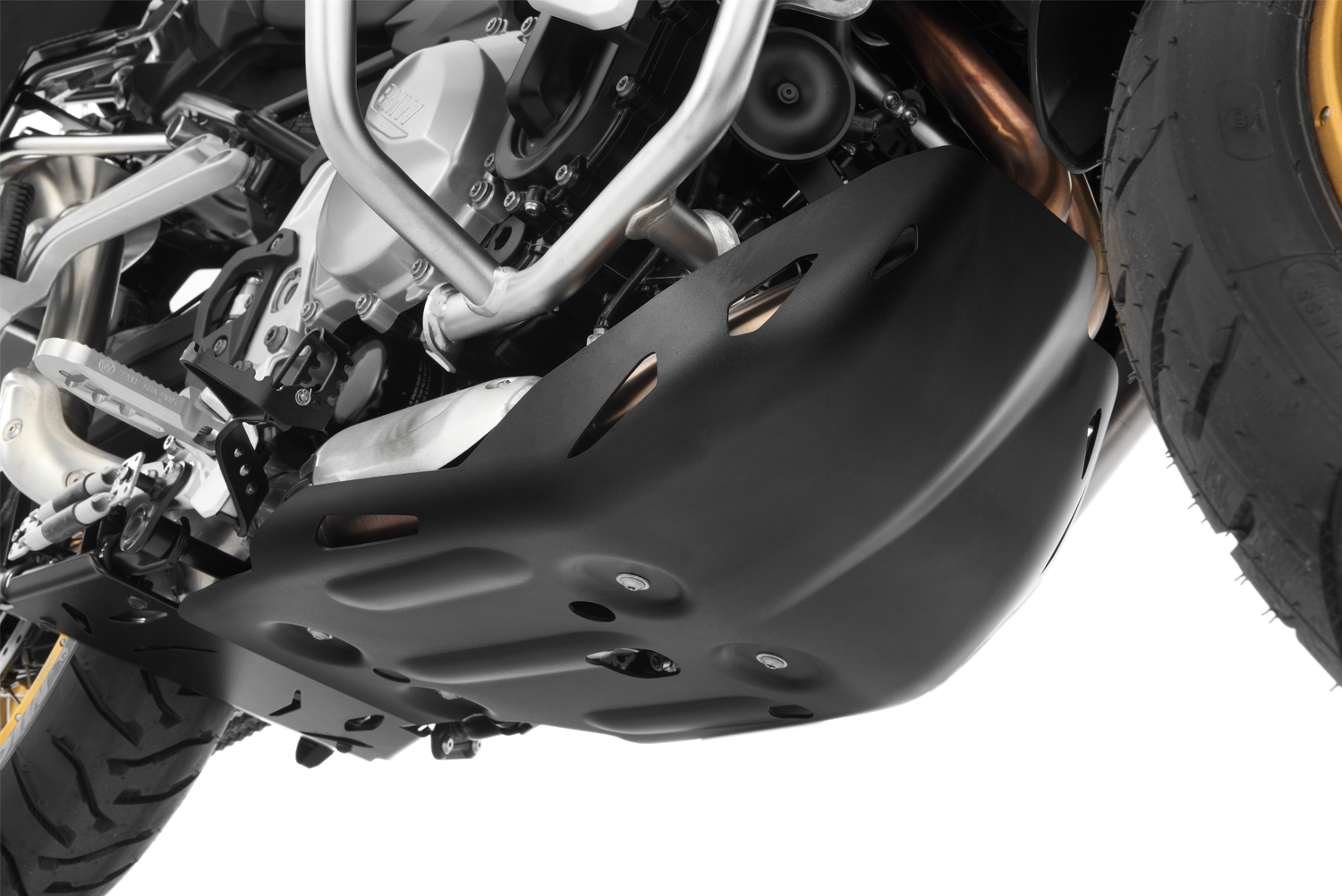 Extension De Béquille Latérale En Aluminium CNC Pour BMW F850GS / F850GS Adventure (2018-2022) - Augmente La Surface, évite L'enfoncement Sur Sol Meuble