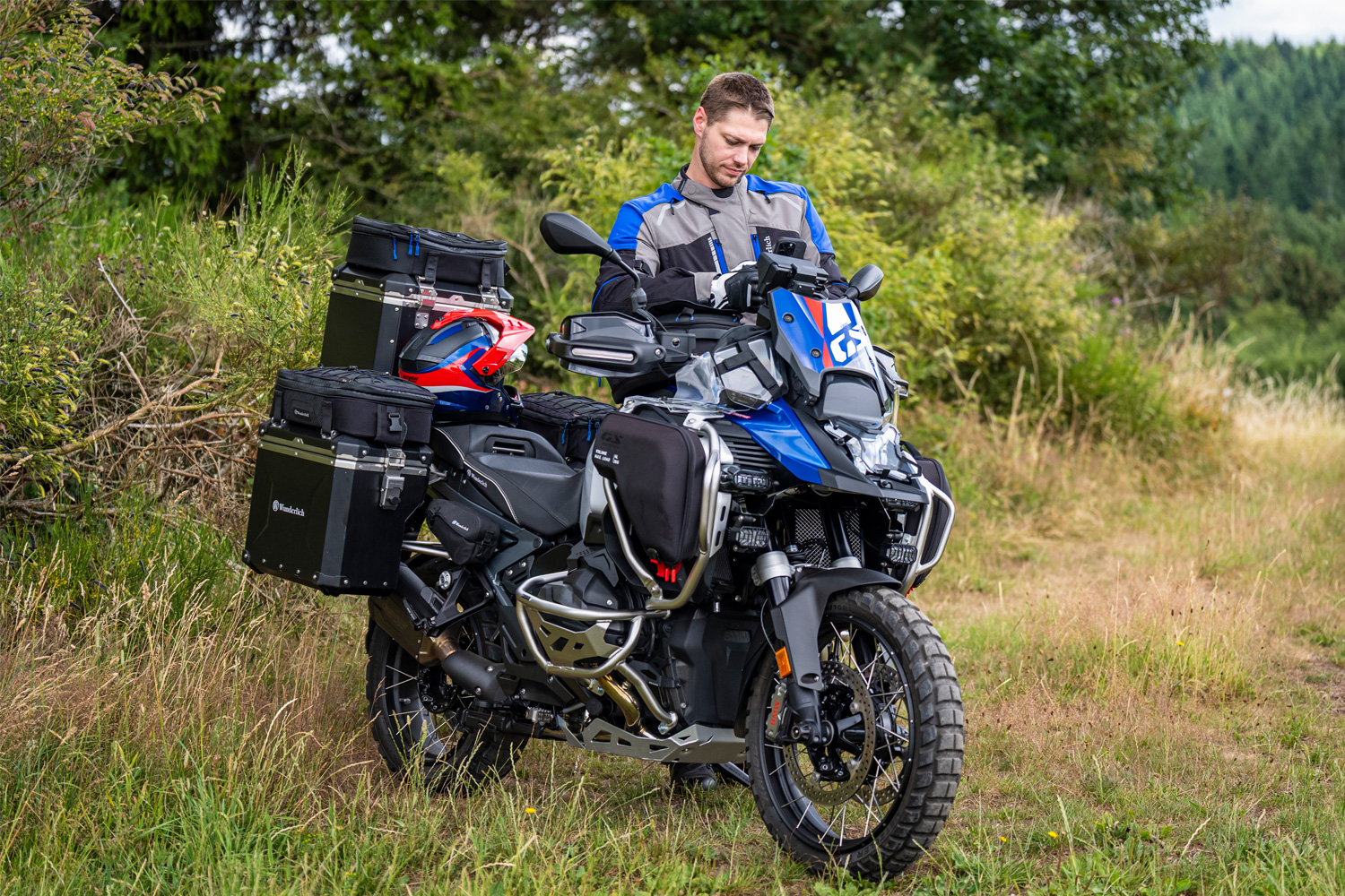 Wunderlich DRYBAG Seitentaschen für Rahmenverkleidung R 1300 GS Adventure