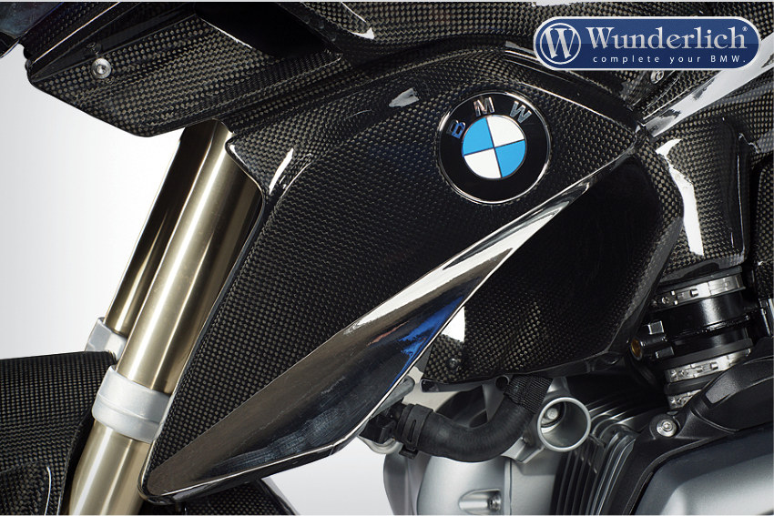 Ilmberger Wasserkühler-Abdeckung (BMW-Emblem-Träger) R 1200 GS LC