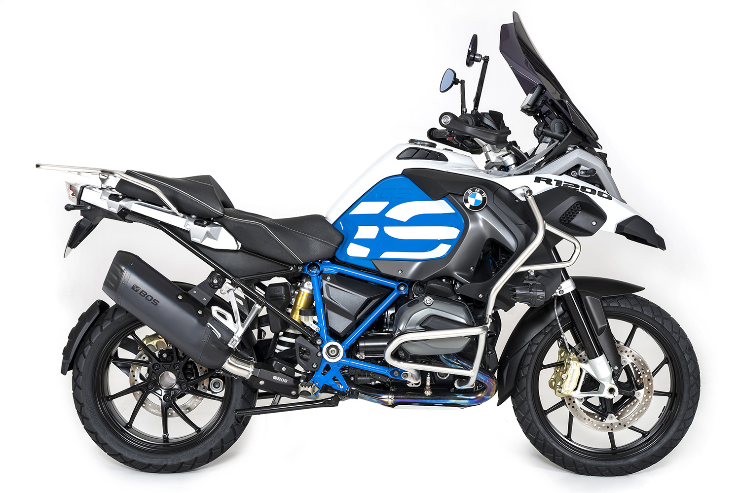 Silenciador trasero BOS Slip-On R 1200 GS LC + Adventure «Desert Fox»