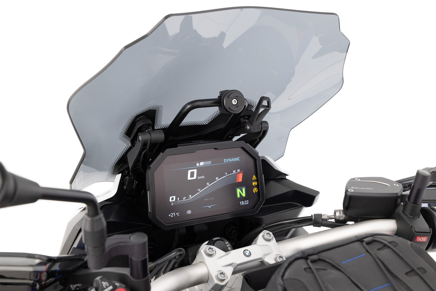 Wunderlich TFT-Display-Diebstahlschutz mit Blendschutz-Vorbereitung F 900 XR