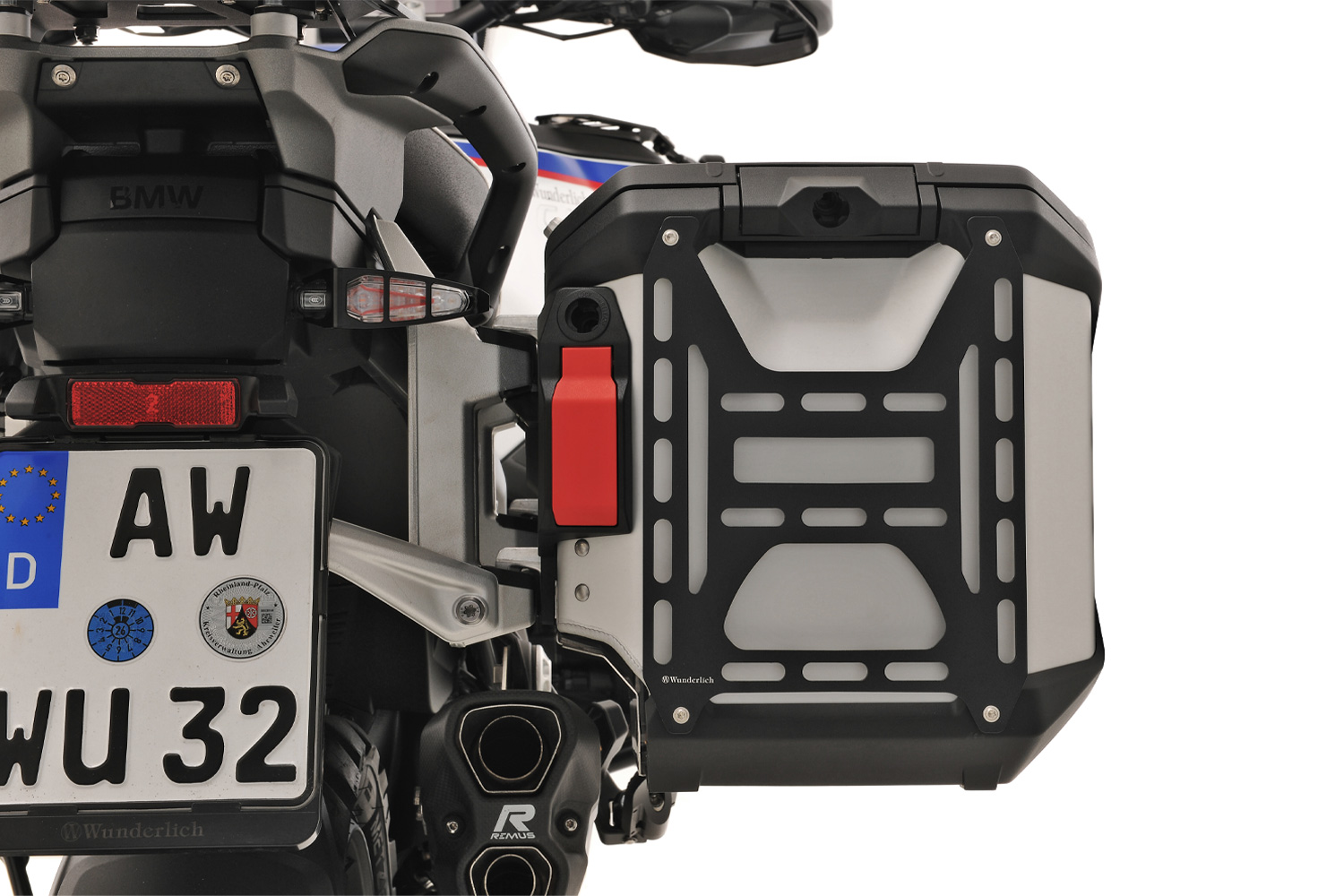 Wunderlich Rear Rack for Original BMW Aluminium Panniers – R 1300 GS + Adventure