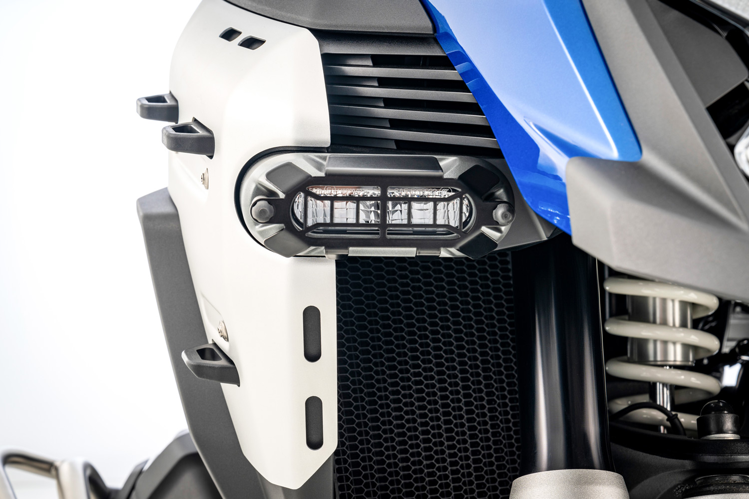 Wunderlich Scheinwerferschutzgitter für original LED Zusatzscheinwerfer R 1300 GS Adventure