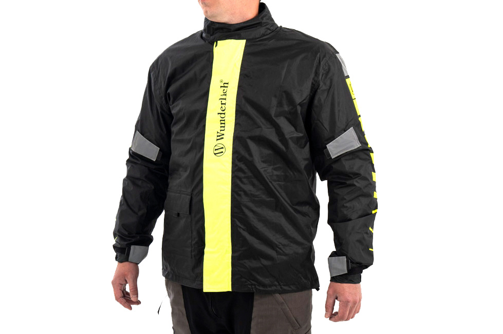 Wunderlich Regenjacke mit Sicherheits-Reflexionselementen