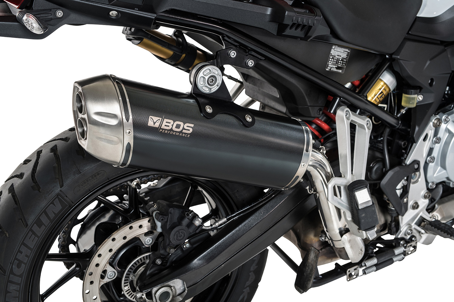 BOS Slip-On Silencer F 750/850 GS + Adv Dune Fox (EURO 4)