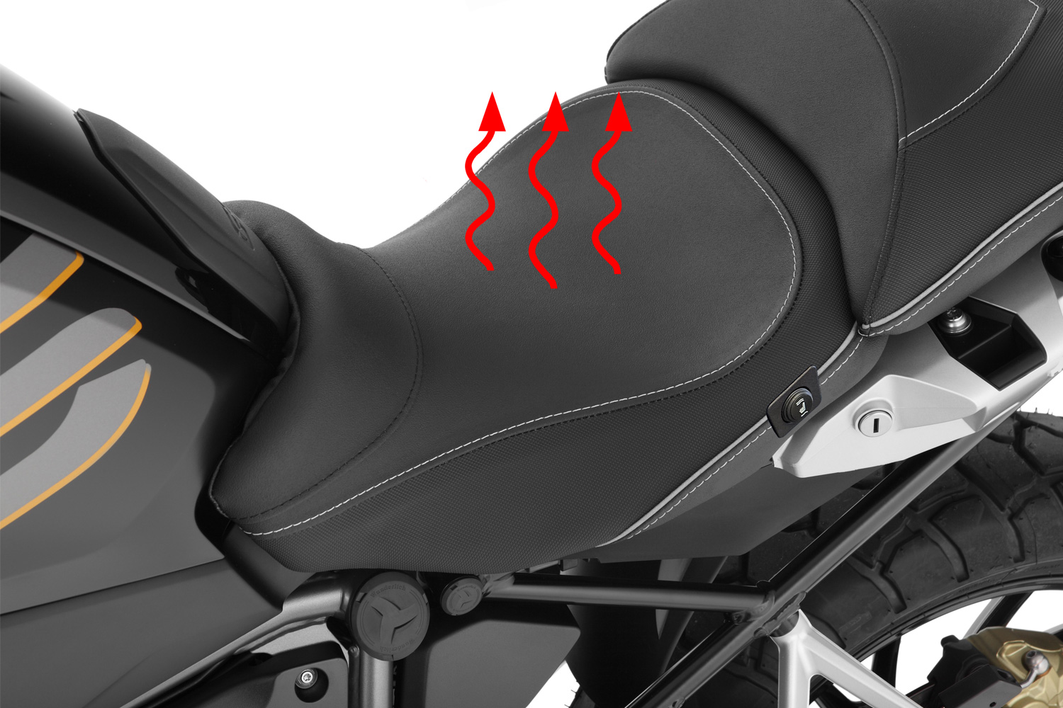 Wunderlich Asiento para pasajero AKTIVKOMFORT