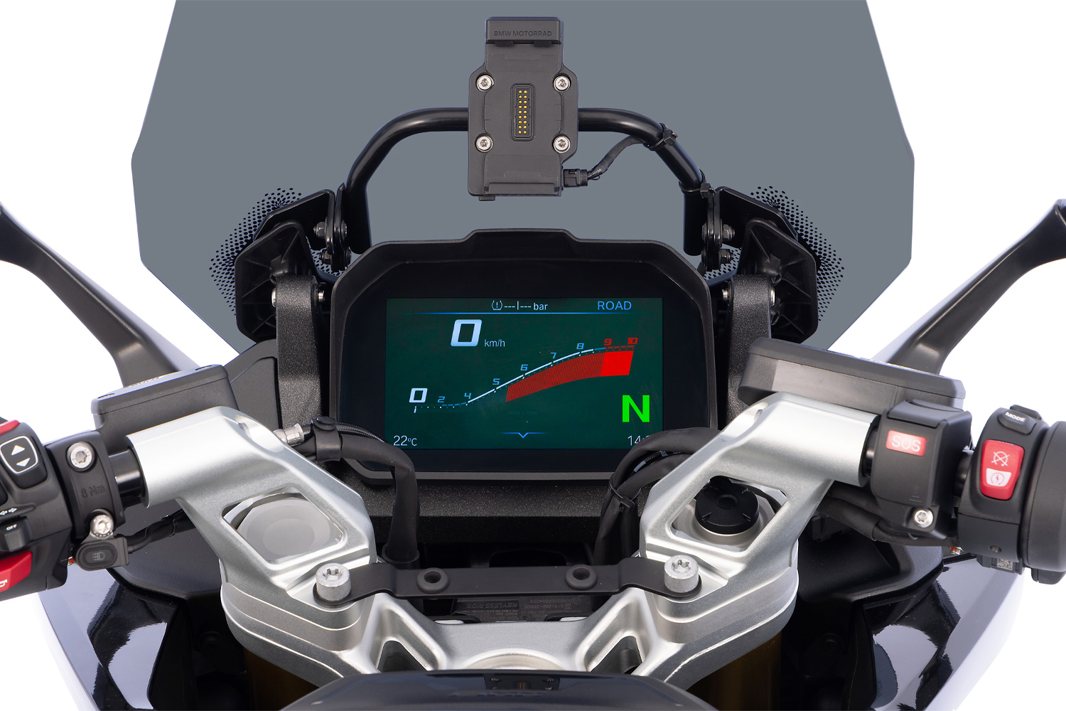 Wunderlich Naviverlegung / Geräterhalter R 1300 RS
