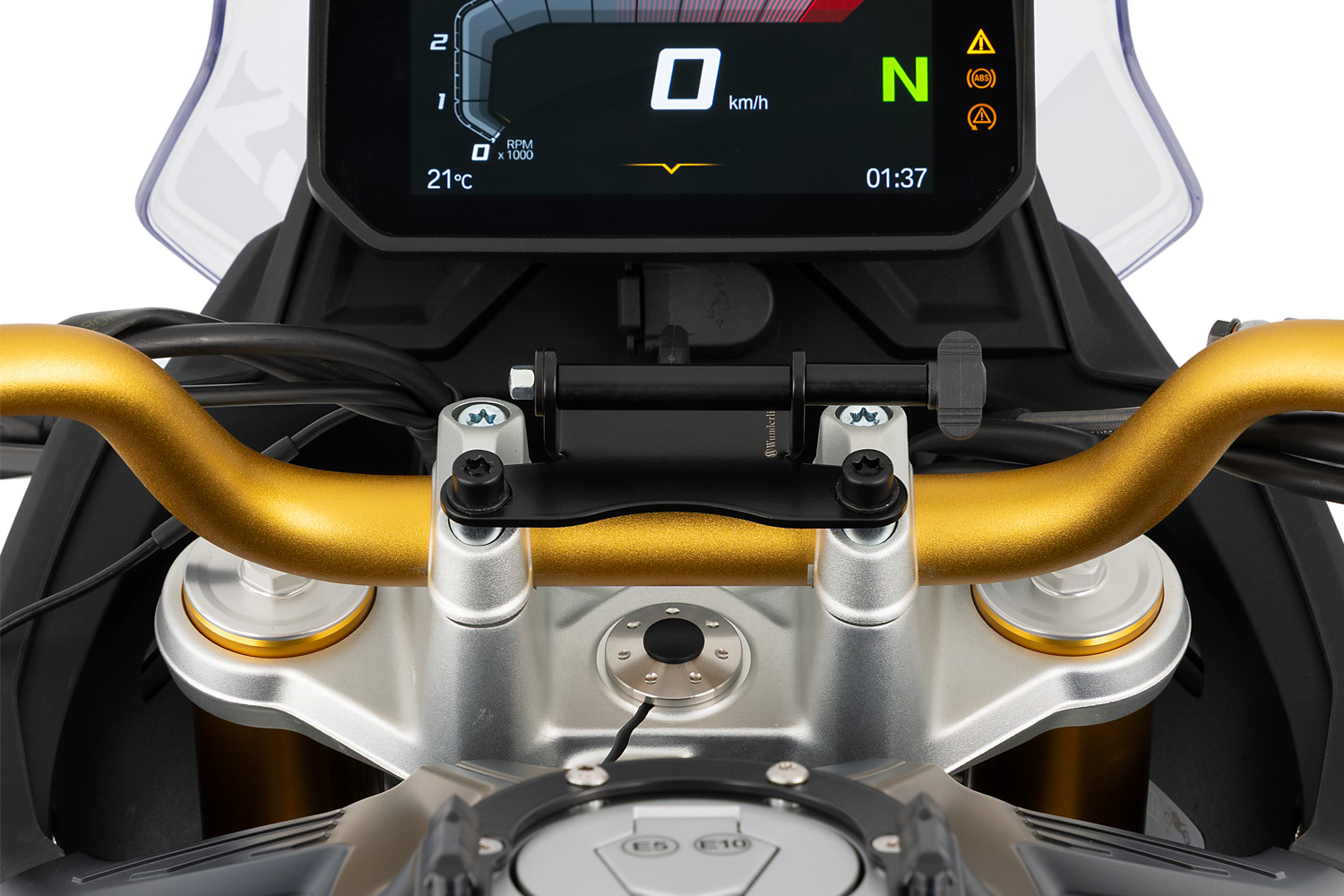 Wunderlich Geräteträger Lenkerklemmung F 450 GS