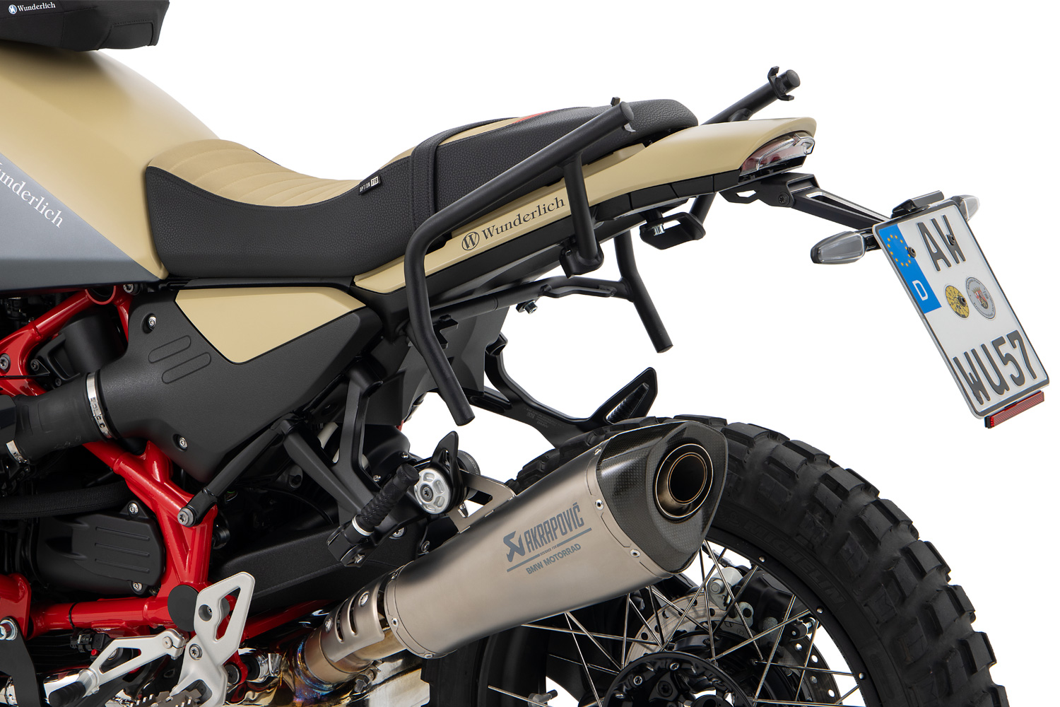 Wunderlich X-Gepäcksystem Seitentaschen WATERPROOF mit Träger R 12 G/S