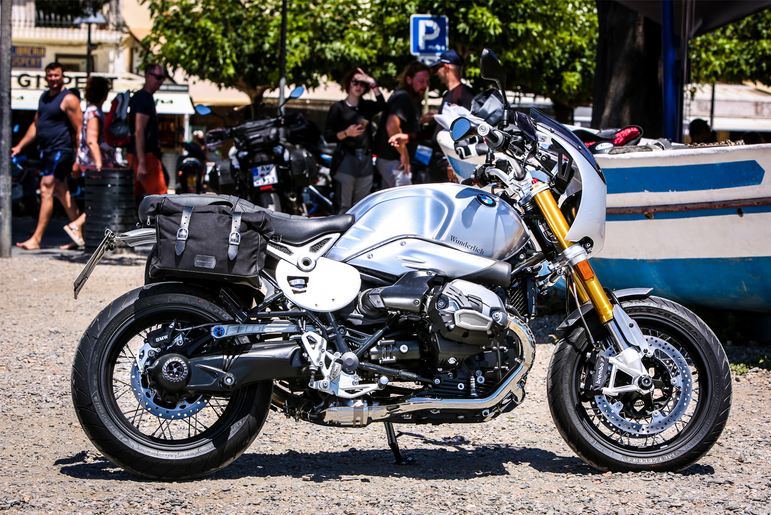 DAYTONA Scrambler cockpit fairing R nineT Scrambler Wunderlich