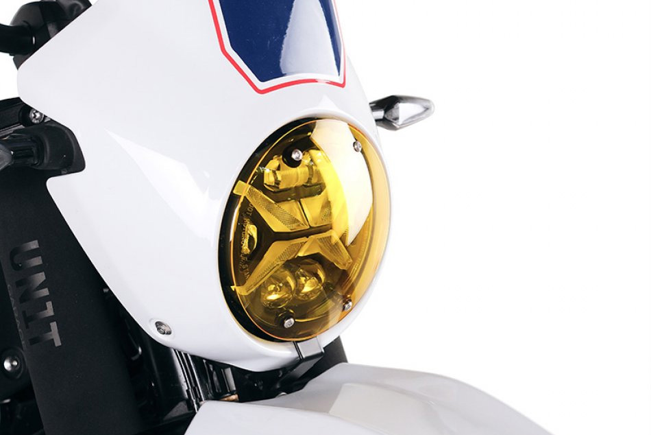 Enduro-Scheinwerferschutz R 12 G/S für Original-BMW Cockpitverkleidung Unit Garage