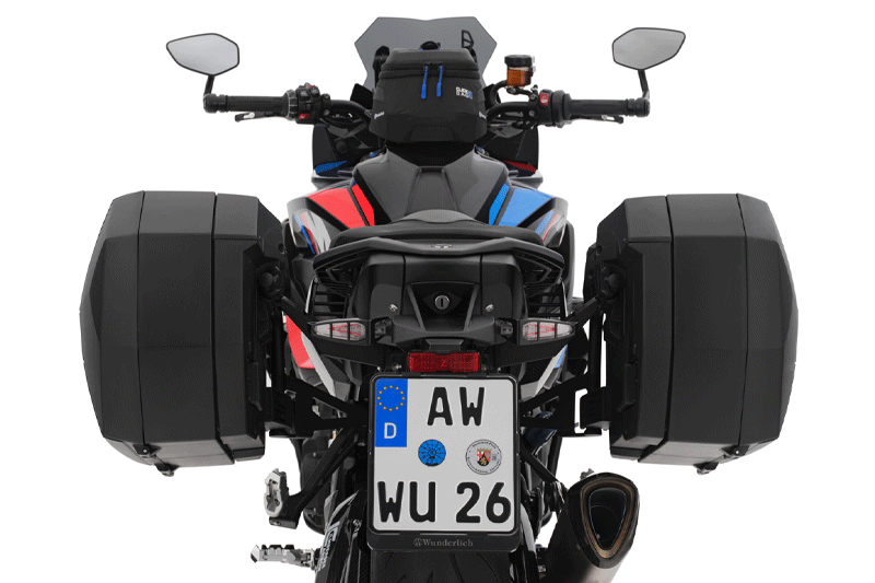Sistema de equipaje Wunderlich X, maleta Vario con soporte M 1000 XR