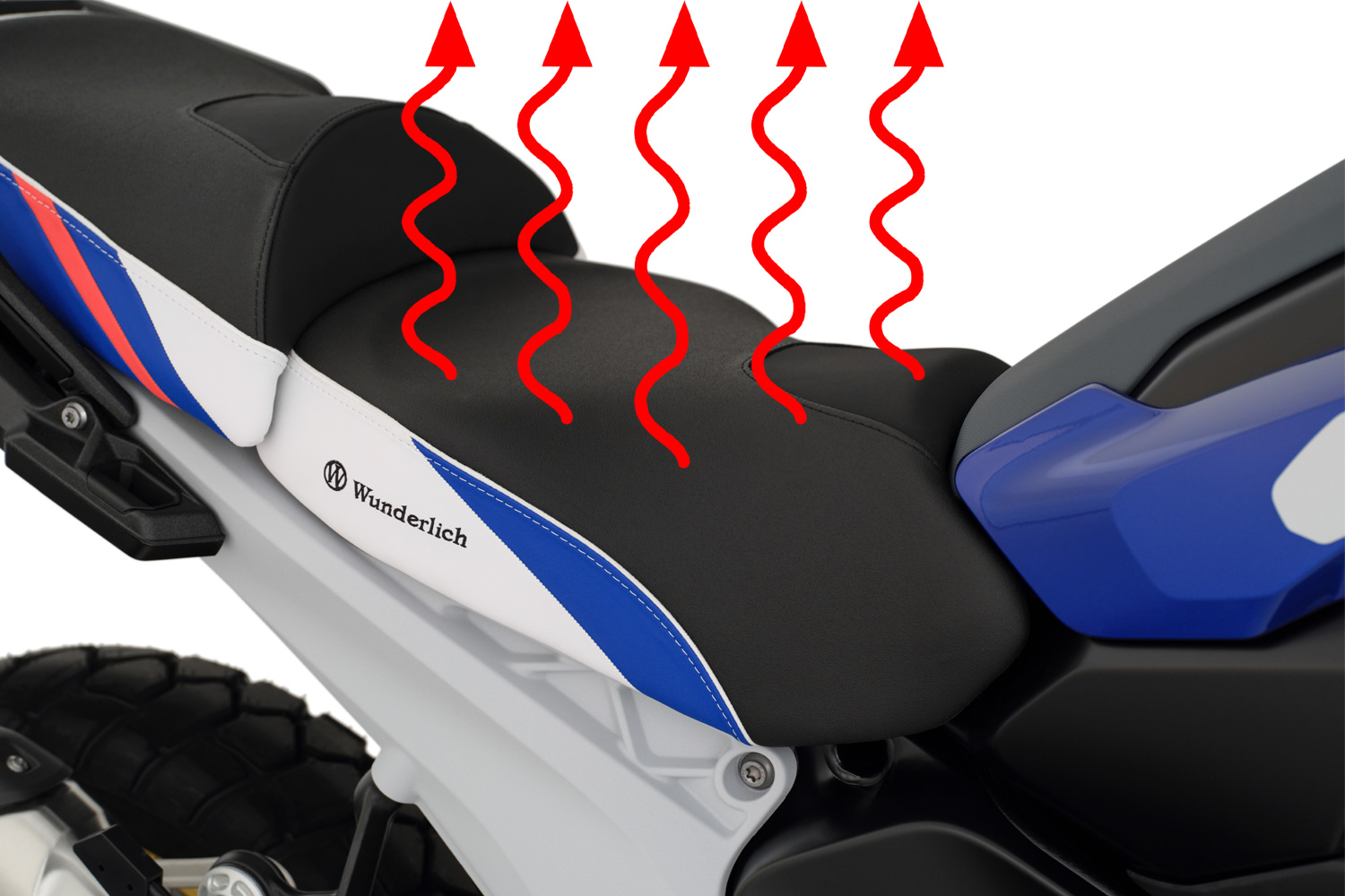 Wunderlich Fahrer Sitzbank AKTIVKOMFORT mit Sitzheizung Smart Plug & Play
