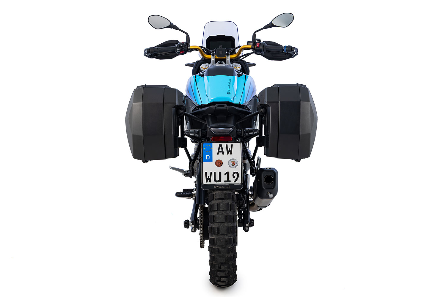 Sistema de equipaje Wunderlich X, maleta Vario con soporte F 450 GS