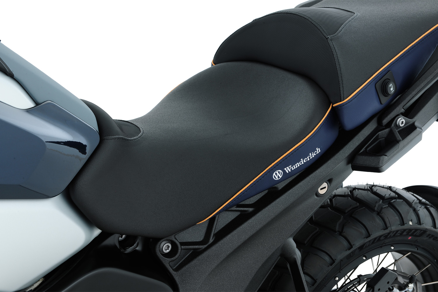 Selle conducteur Wunderlich AKTIVKOMFORT avec chauffage Smart Plug & Play R 1300 GS