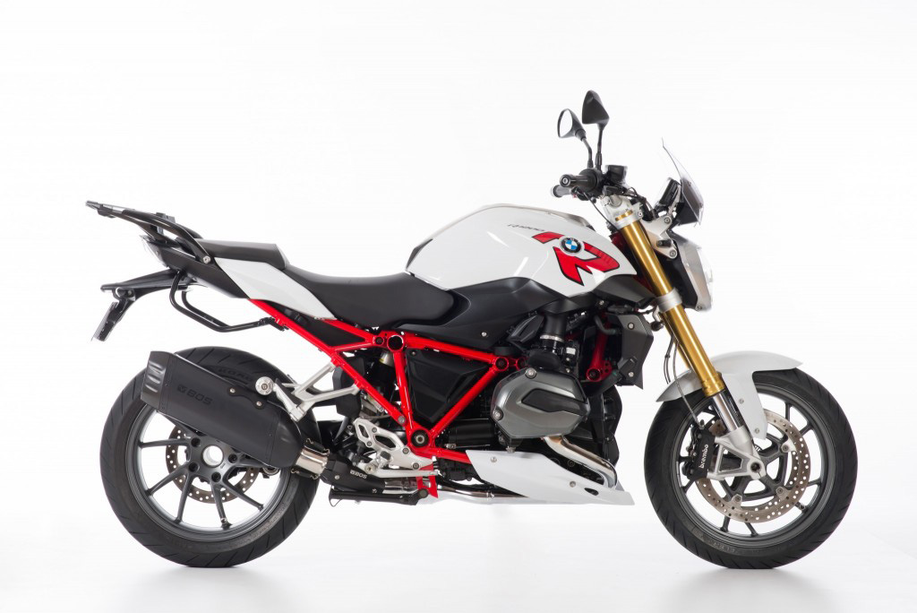 Silenciador trasero BOS Slip-On R 1200 R/RS LC «Desert Fox» (EURO 4)