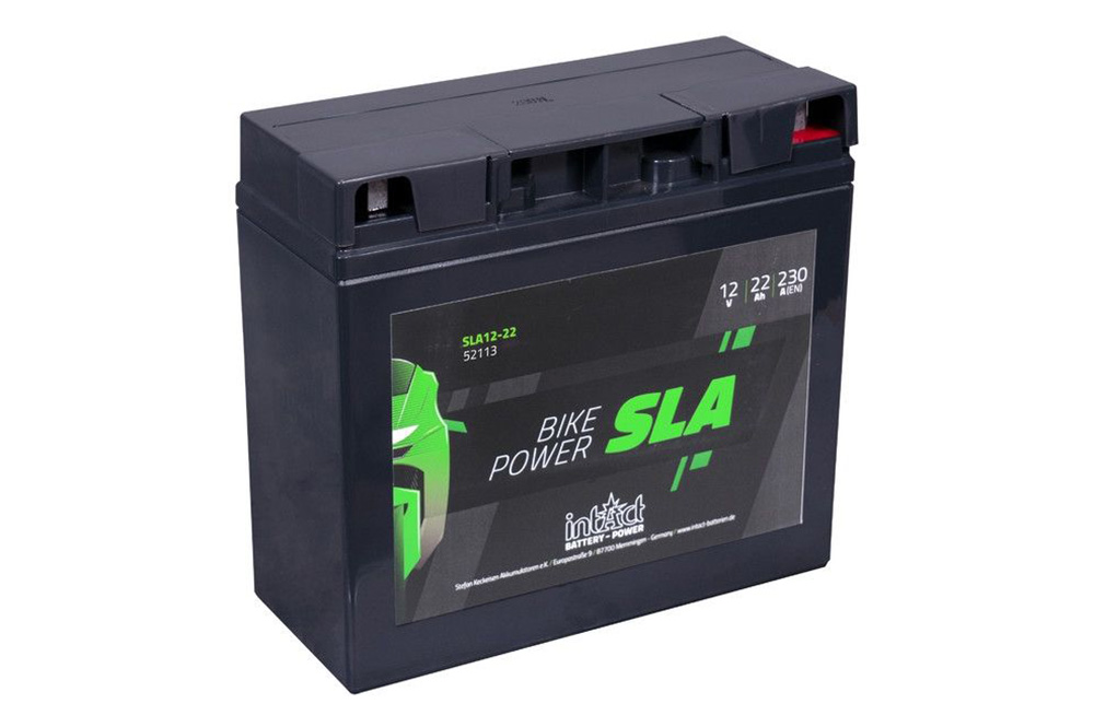 Motorradbatterie Intact SLA12-22