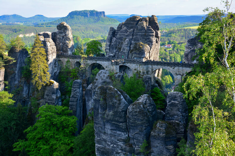 Bastei-Brücke in der Sächsischen Schweiz