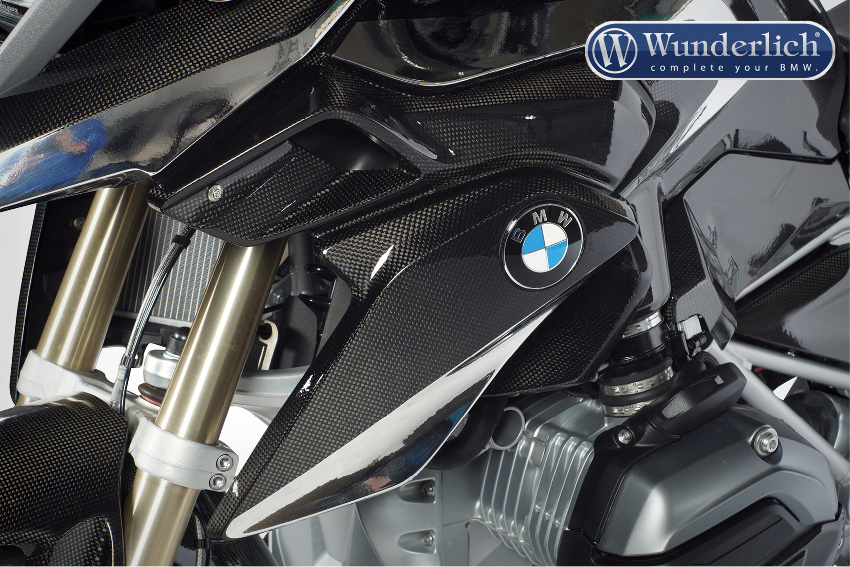 Ilmberger Wasserkühler-Abdeckung (BMW-Emblem-Träger) R 1200 GS LC