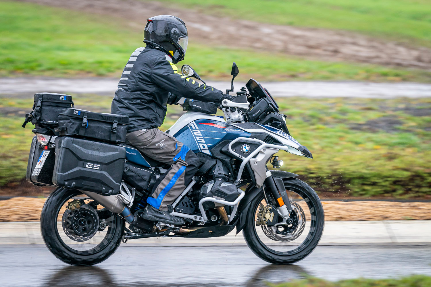 Veste de pluie Wunderlich avec éléments réfléchissants de sécurité