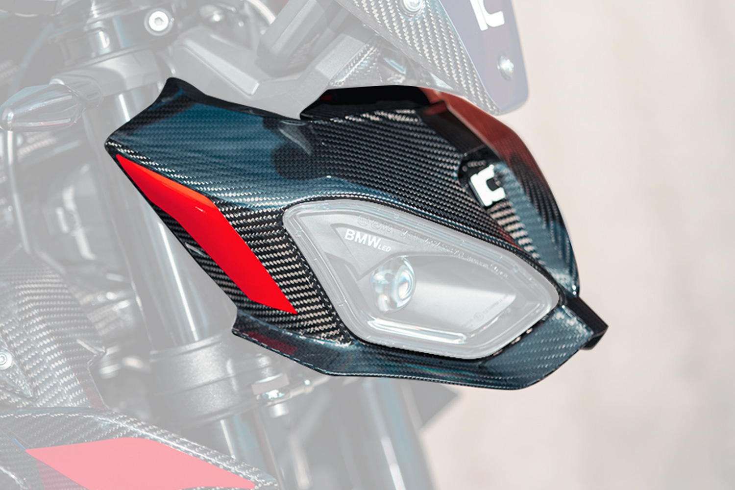 Ilmberger Headlight Fairing Kit in Glossy Carbon | Wunderlich