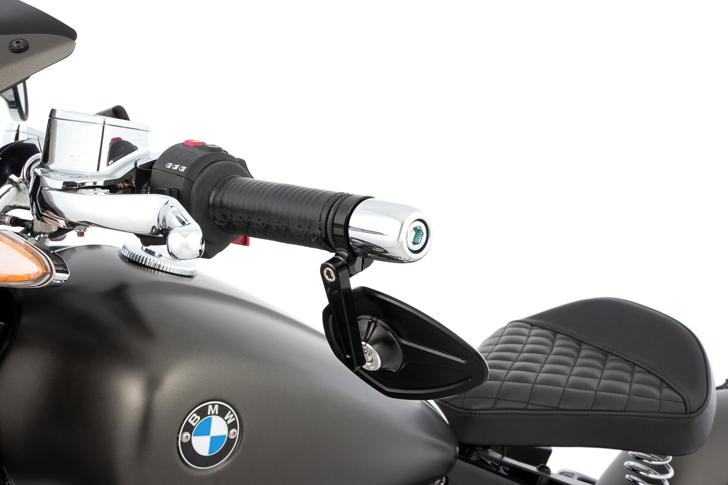 Spiegelschelle Für 1 Zoll (25,4 Mm) Lenker Mit 10mm Rechtsgewinde SHIN YO