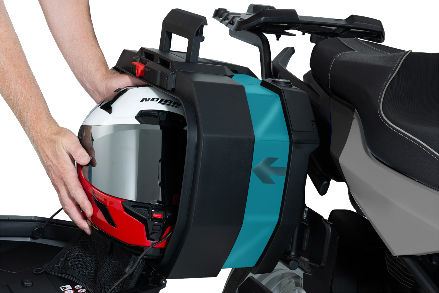 Sistema de equipaje Wunderlich X, maleta Vario con soporte R 1300 R/RS
