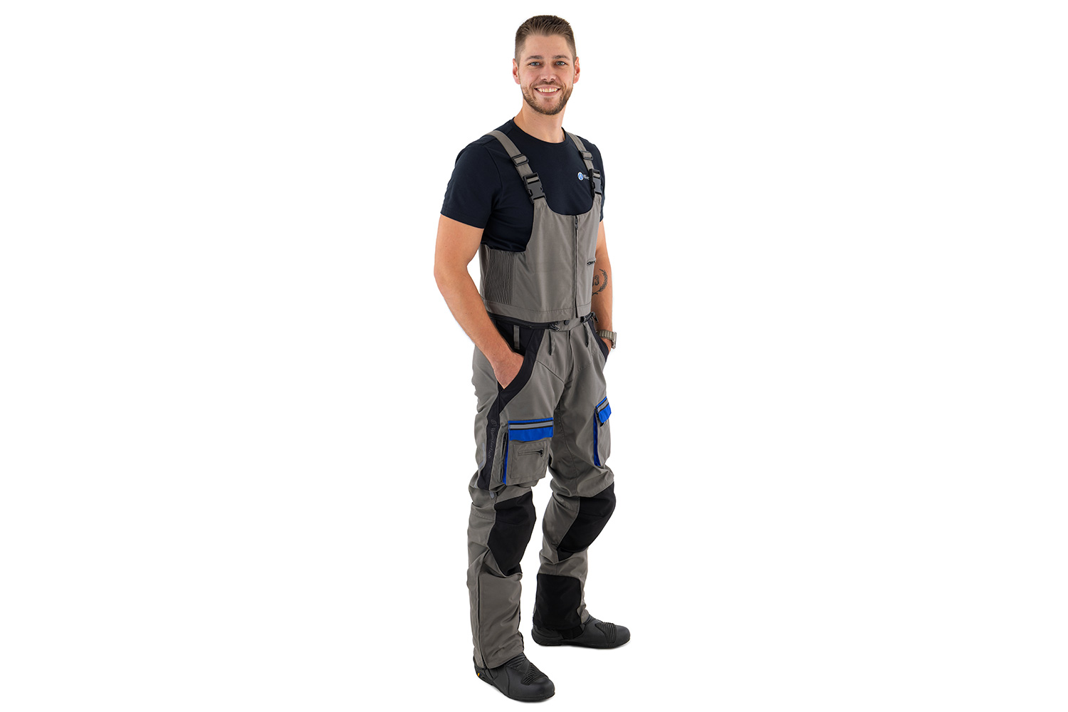 Pettorale con bretelle per pantaloni da moto Wunderlich