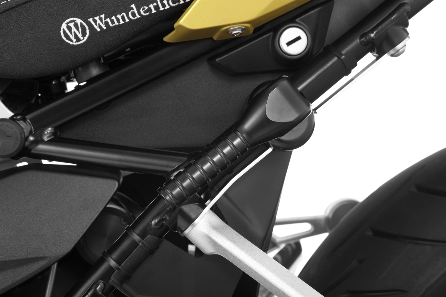 Wunderlich fold-away lifting handle