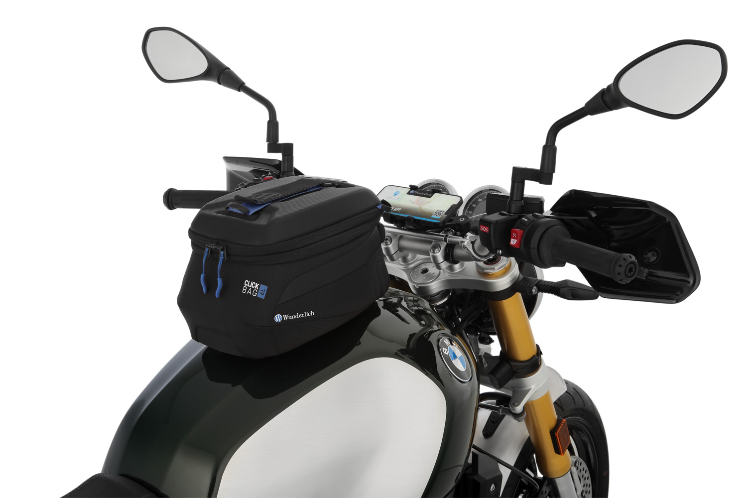 Anneau de réservoir Wunderlich pour sacoche de réservoir CLICK BAG
