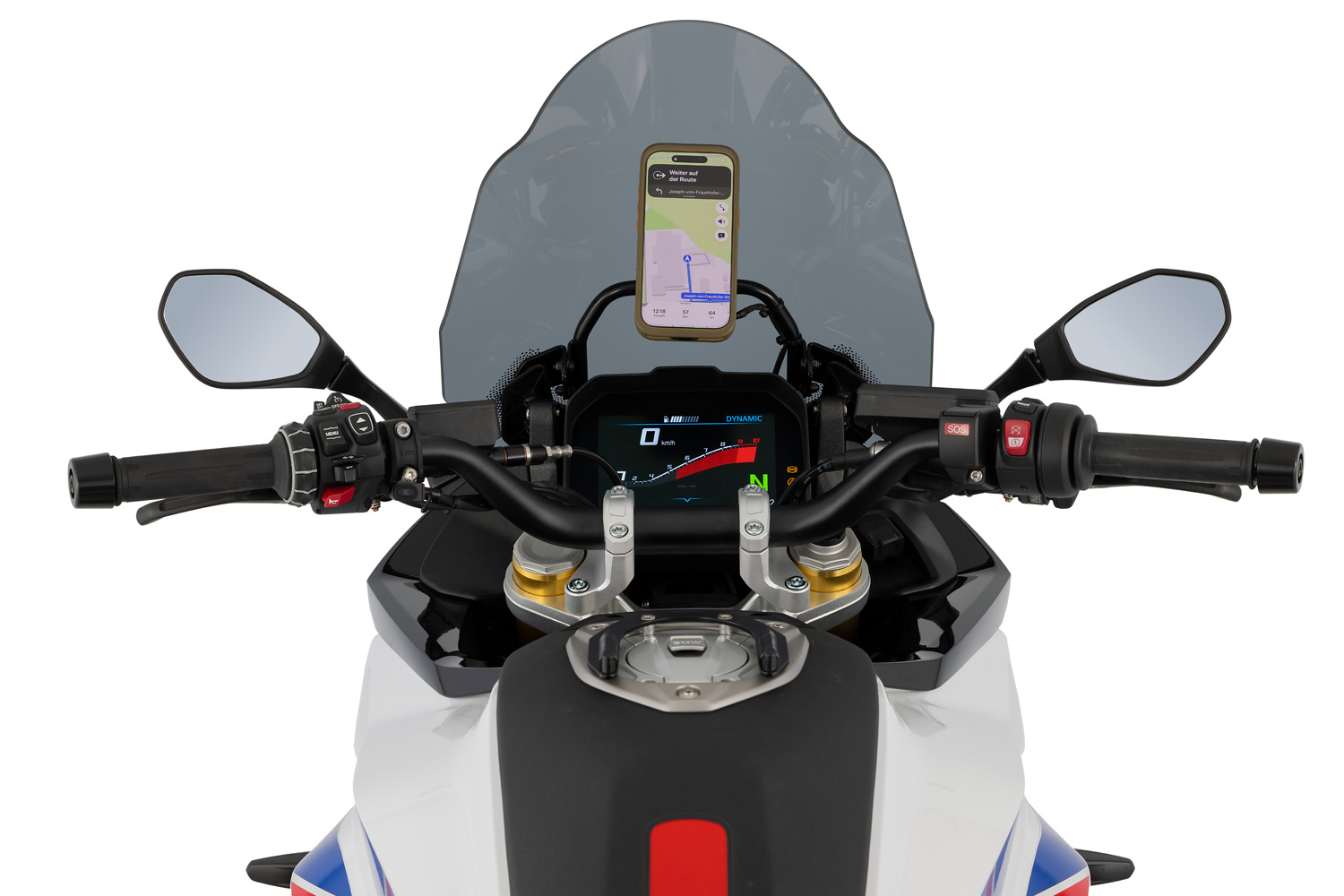 Wunderlich Naviverlegung / Geräterhalter R 1300 RS