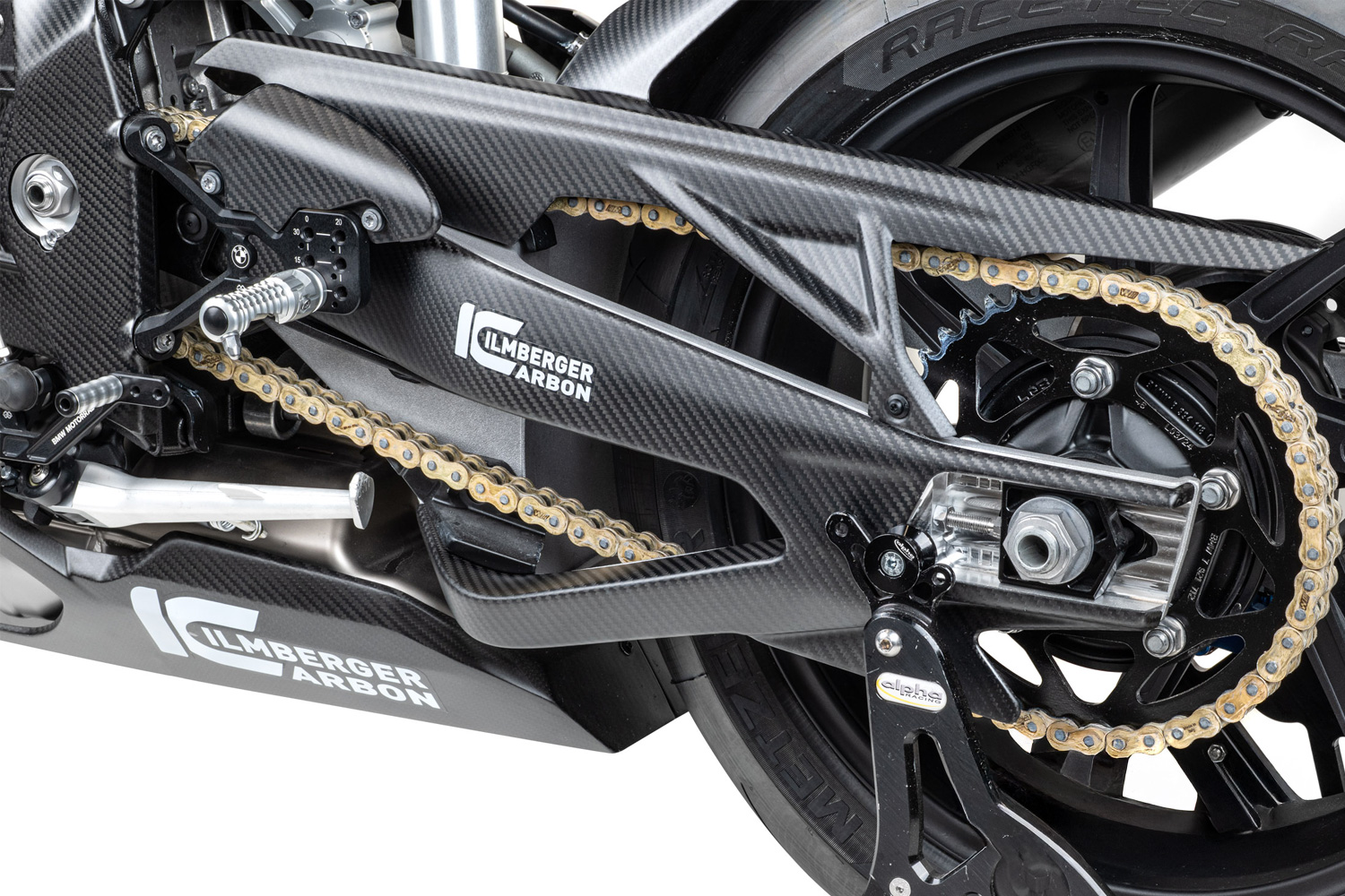 Ilmberger rear hugger with chain guard