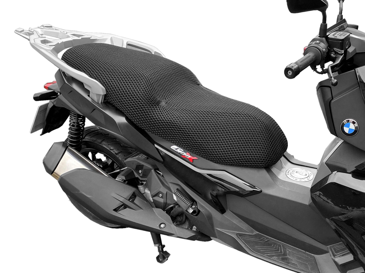 サイドスタンドクッションフットエンラージャー FOR Bmw C400X C400GT C400 X GT C 400X 2019 Seat スタンドエクステンションパッド 用 C400X C400GT C400 X GT 2019 2020 サイドスタンド エンラージャー
