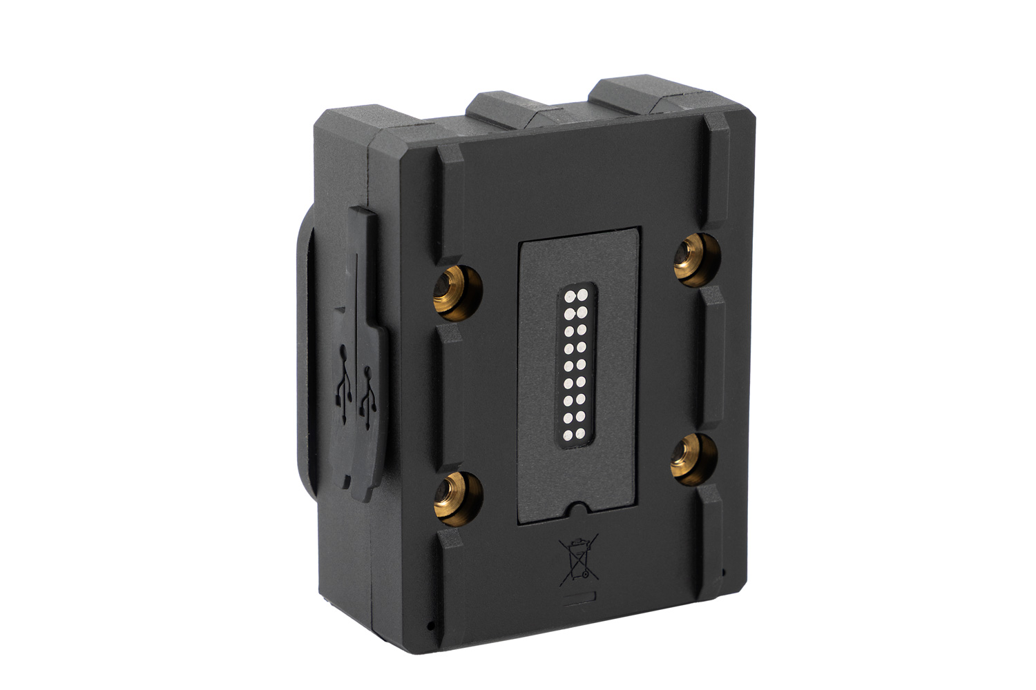 Wunderlich USB-Ladebox mit Quad Lock Adapterplatte