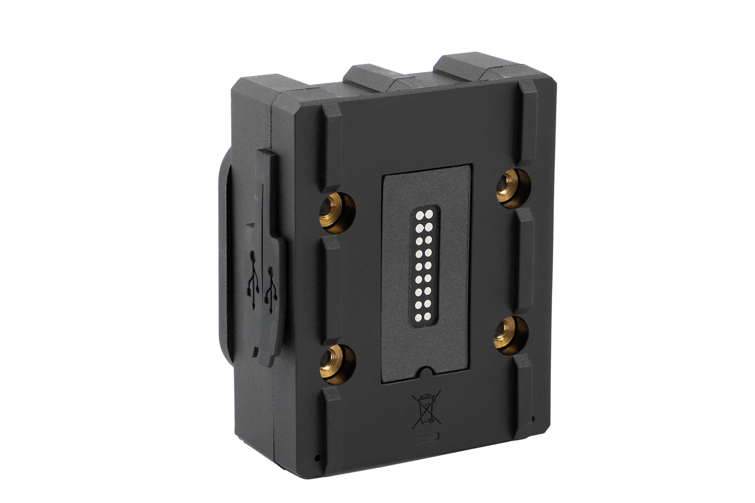 Wunderlich USB-Ladebox mit Quad Lock Adapterplatte