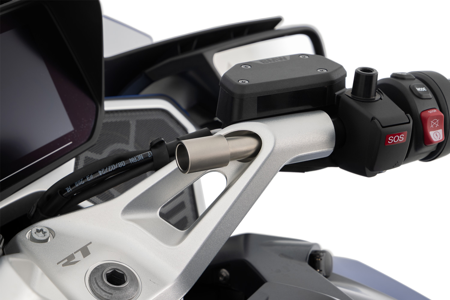 Wunderlich Stummellenker-Adapter für Smartphone-Halter 22 mm