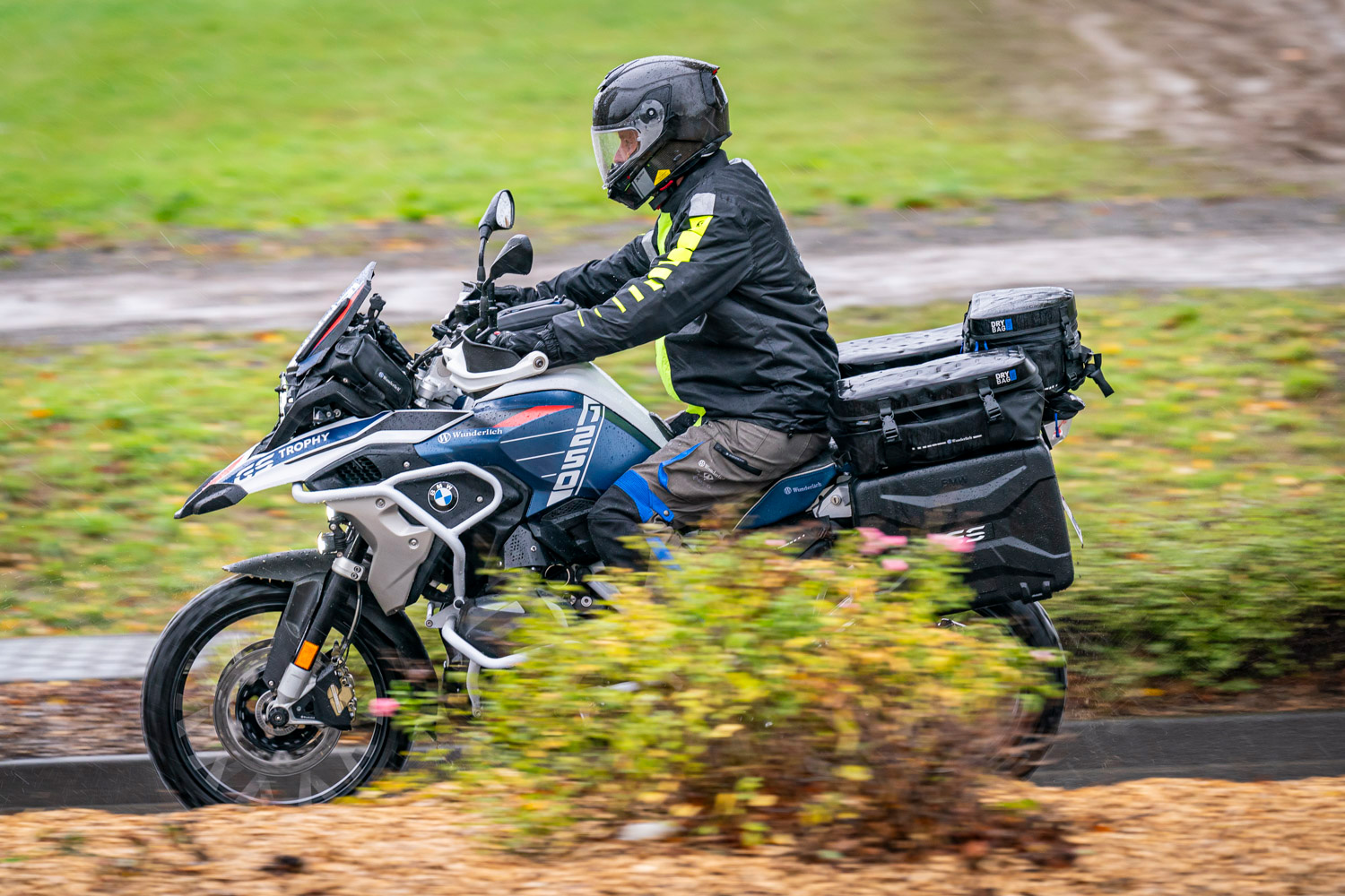 Veste de pluie Wunderlich avec éléments réfléchissants de sécurité