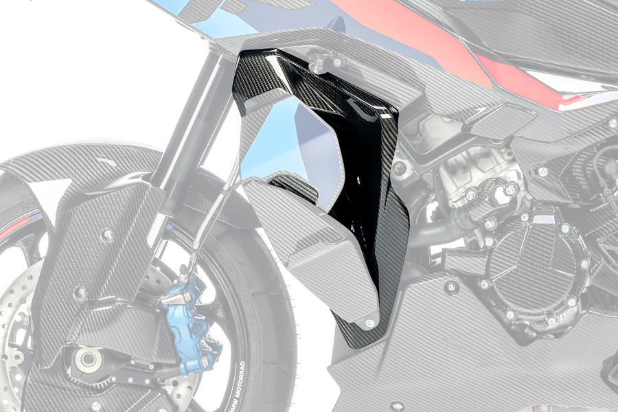 Ilmberger Deckel Wasserkühlerverkleidung m. Wingletaufnahme M 1000 XR