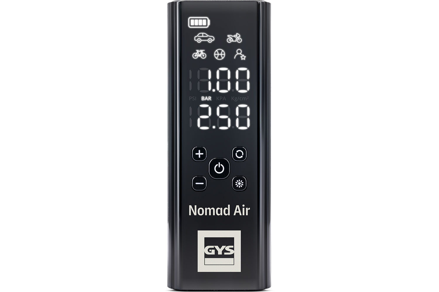 Compresor de aire portátil de 10 bar para motocicleta y touring NOMAD AIR