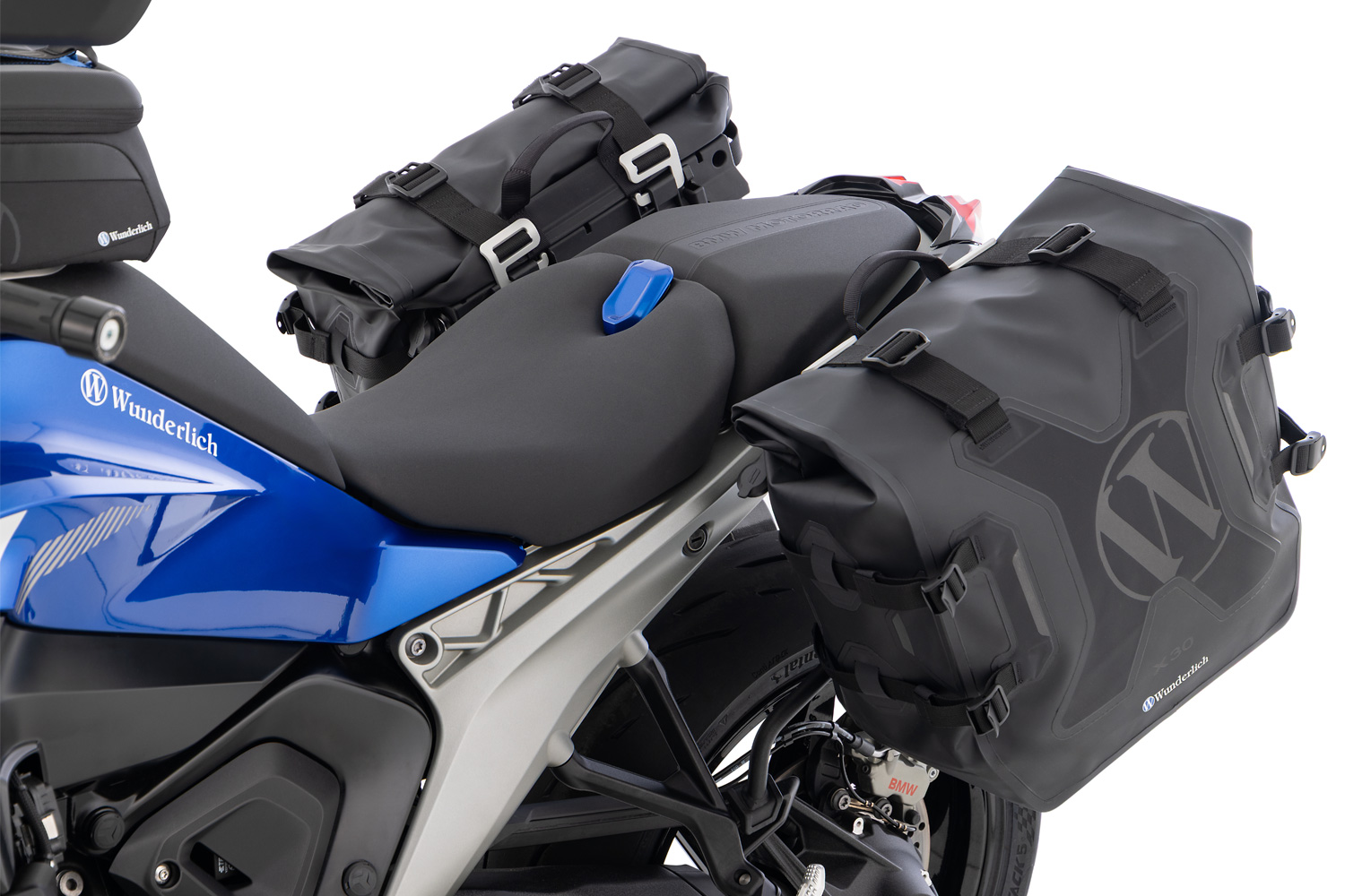 Wunderlich X-Gepäcksystem Seitentaschen WATERPROOF mit Träger R 1300 R/RS